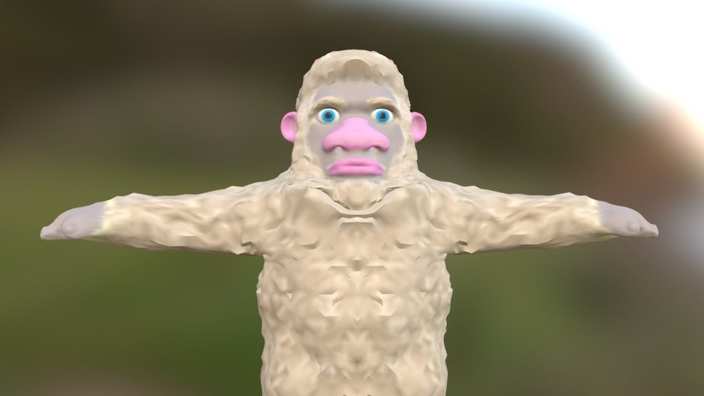 Baby Yeti - 3D model by brunoshnaken [d603aad] - Sketchfab