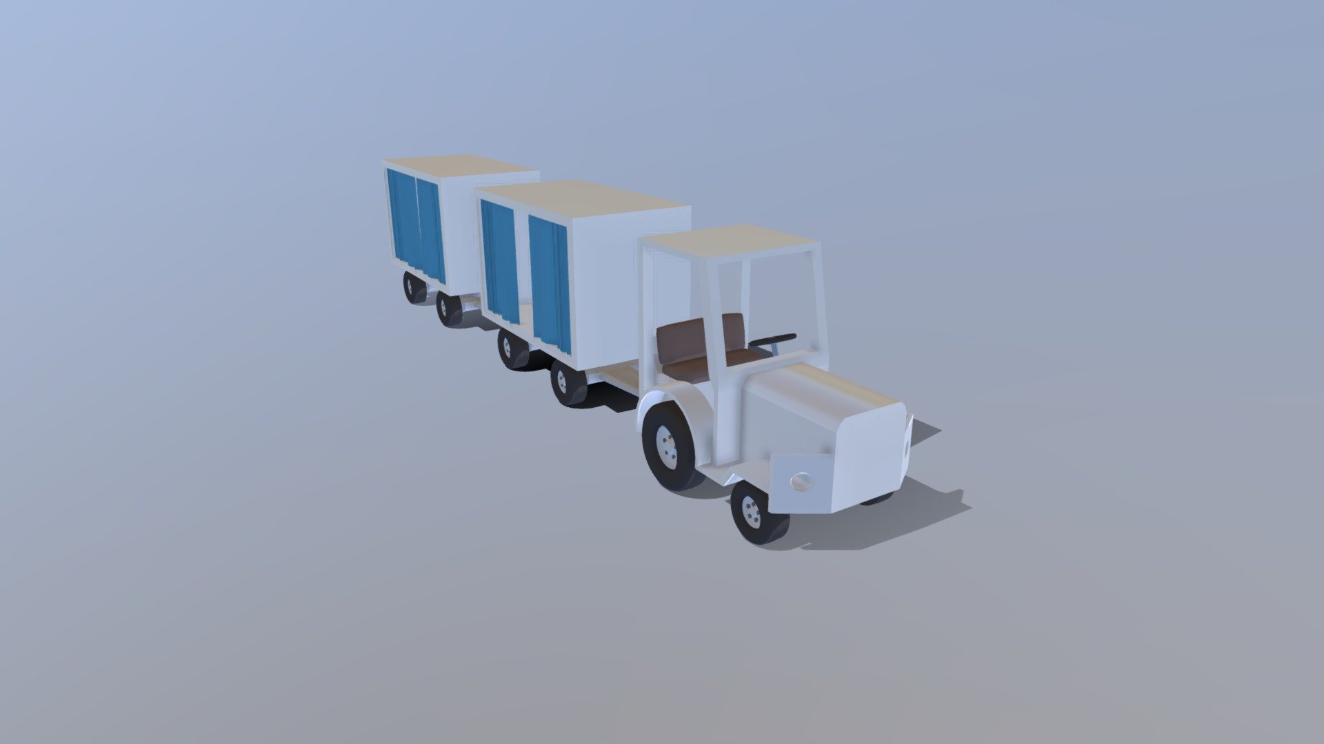 Airport Luggage Cart