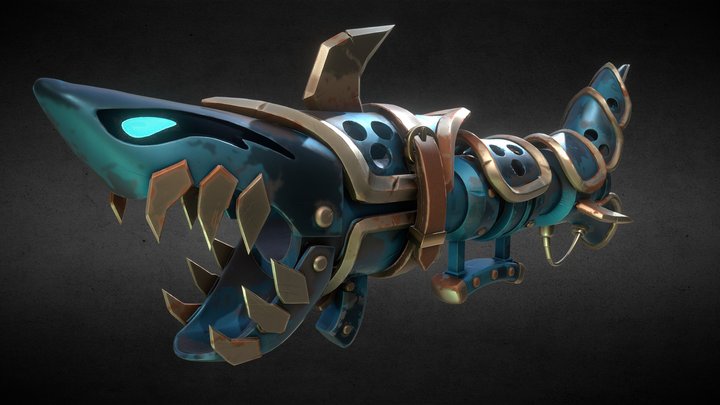 Fishbones League of Legends 3D Model