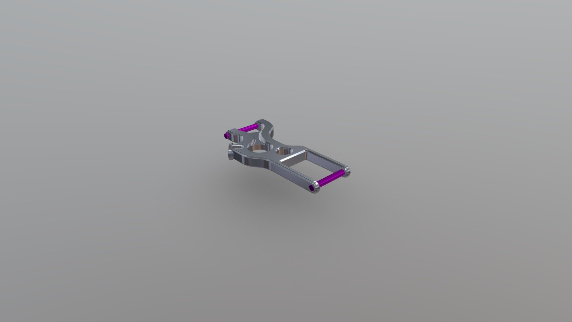 Swing arm for rc car