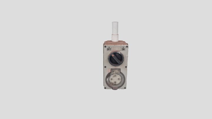 Industrial warehouse plug 3D Model