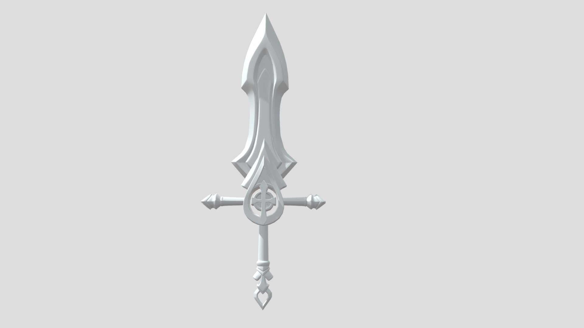 AAC202 Prop: Sword - 3D model by A00112366 [d606baa] - Sketchfab