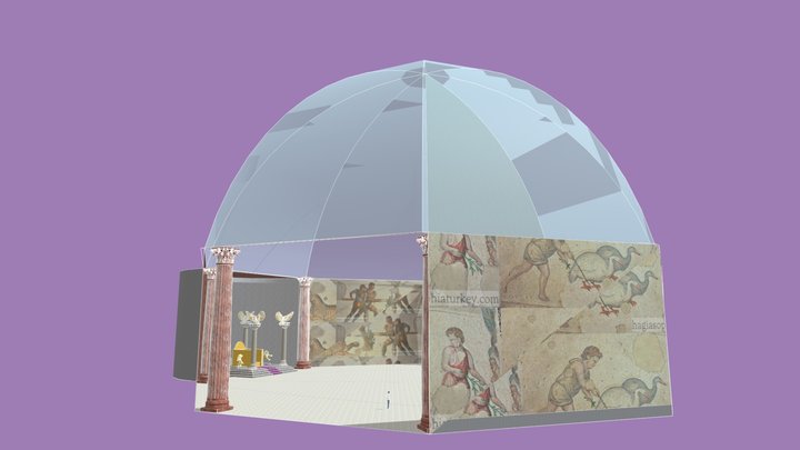 Throne Room Hypothetical Visualization 3D Model