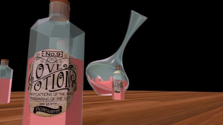Love Potion 3D Model