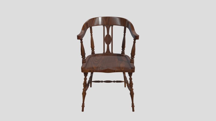 Victorian Chair 3D Model