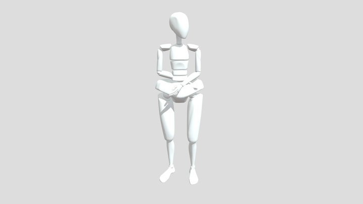 Vestindo Cala Em P_DEFAULT_OMF 3D Model