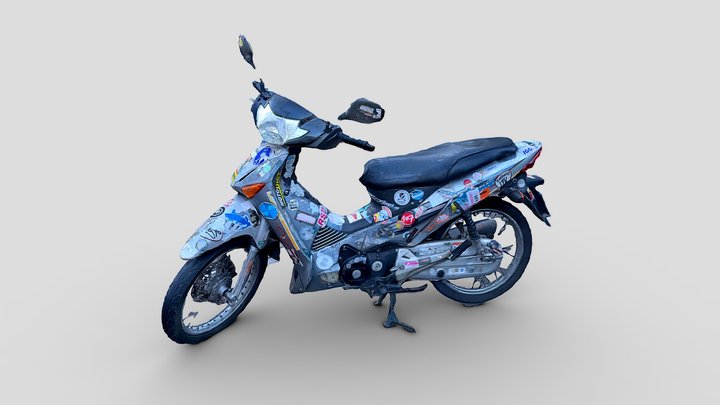 Stickers'd scooter – Modello 3D gratuito STL