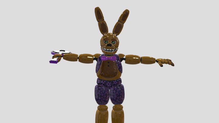 SpringBonnie 3D Model