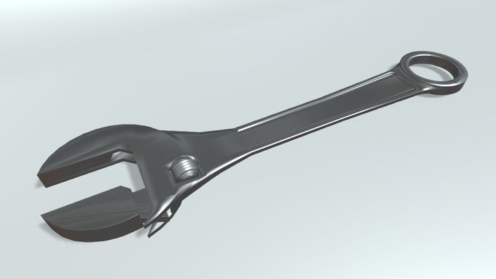wrench_!_blend1 3D Model
