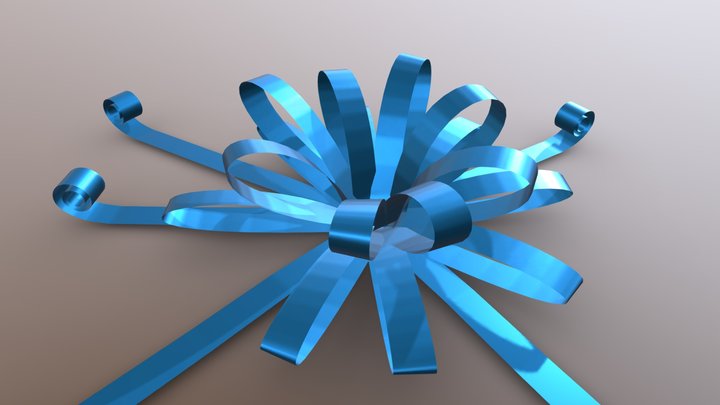Packaging Ribbons 3D Model