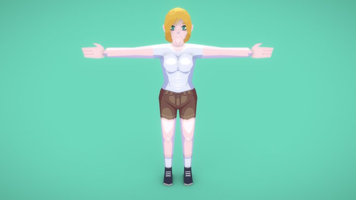 PSX Some girl 2 – Modèle 3D gratuit STL