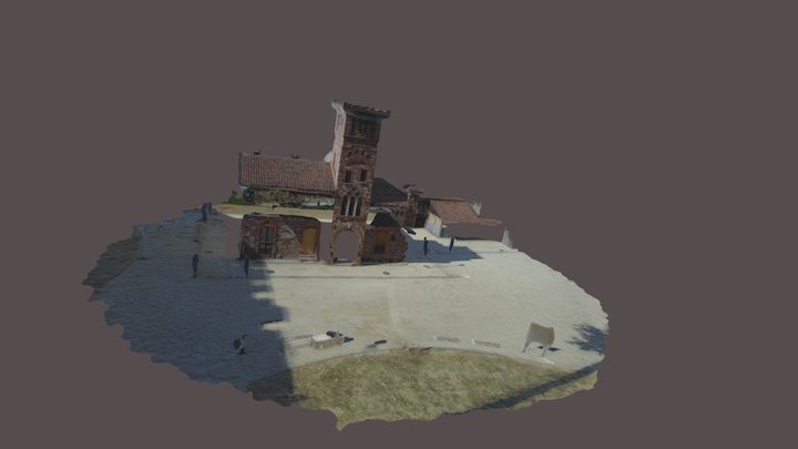 San Mauro Torinese Castle 3D Model