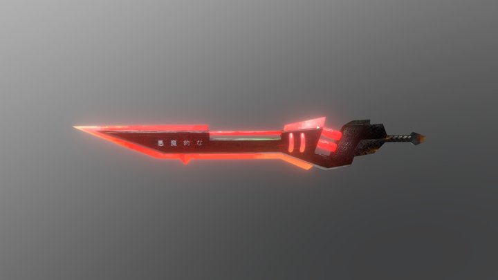 Death Sword 3D Model