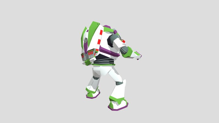 Buzz Lightyear PSP 3D Model
