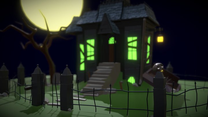 HALLOWEEN HOUSE! 3D Model