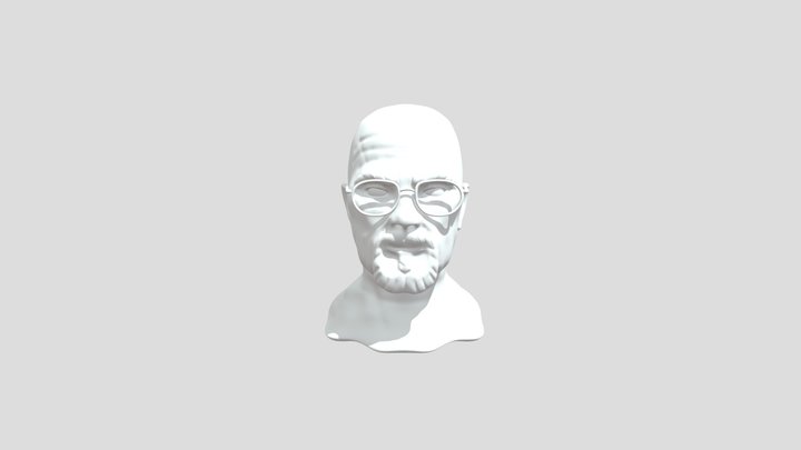 Walter White Bust 3D Model