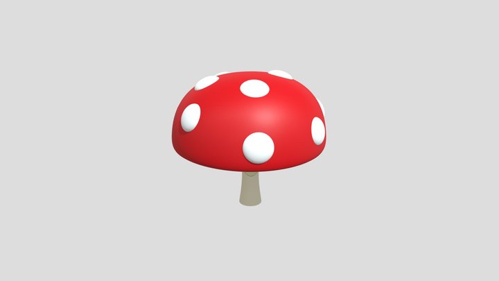 Fly-agaric 3D Model