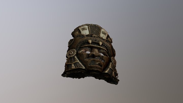 Mayan Mask Model 3D Model