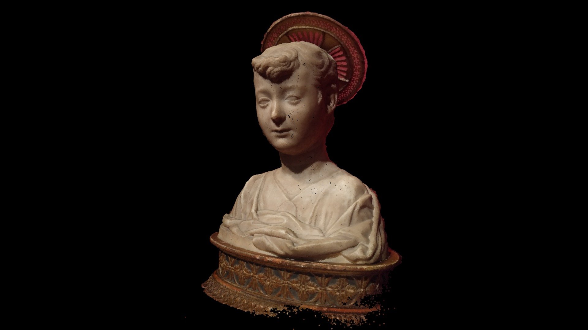 Bust Of Christ Child [PARTIAL POINT CLOUD]
