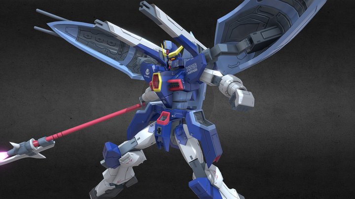 アビス様② アビスガンダム / ZGMF-X31S ABYSS GUNDAM - 3D model by みそ太郎