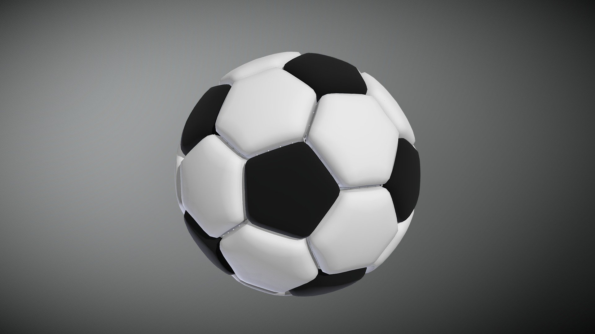 Football - Download Free 3D model by Ammar Basem (@ammarbasem1122 ...