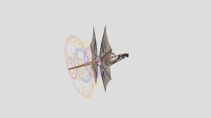 Fantasy Sniper 3D Model