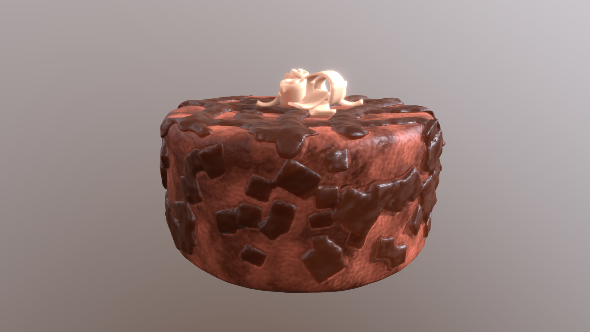 Chocolate Cake Download Free 3d Model By ¡jacques Ijacques D610d77 Sketchfab 8837