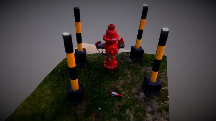 Fire Hydrant 3D Model