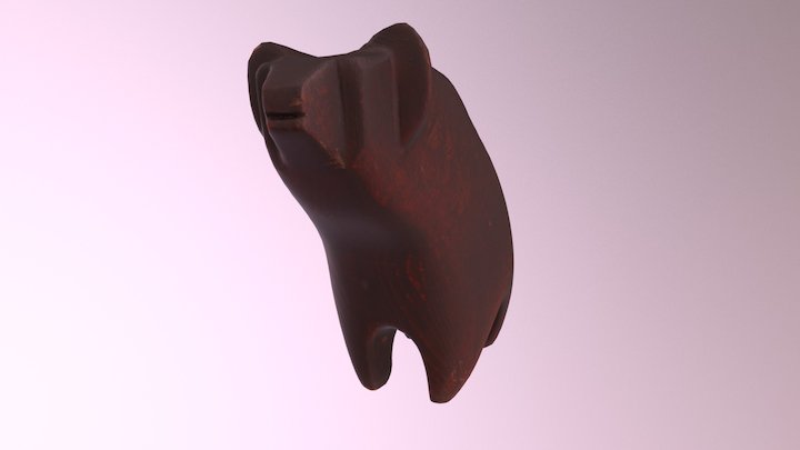 Photogrammetry bear figure 3D Model