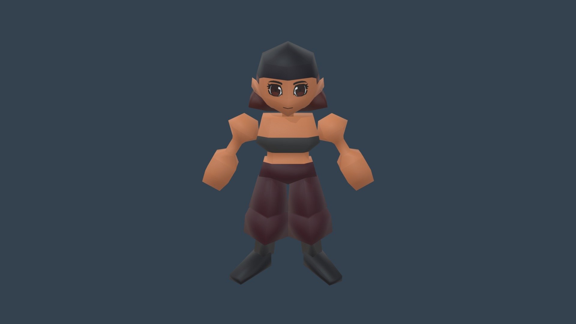 My FFVII character - Download Free 3D model by nigelkarp [d611912 ...