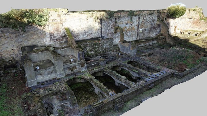 Crystal Palace Aquarium Ruins – Modèle 3D gratuit STL