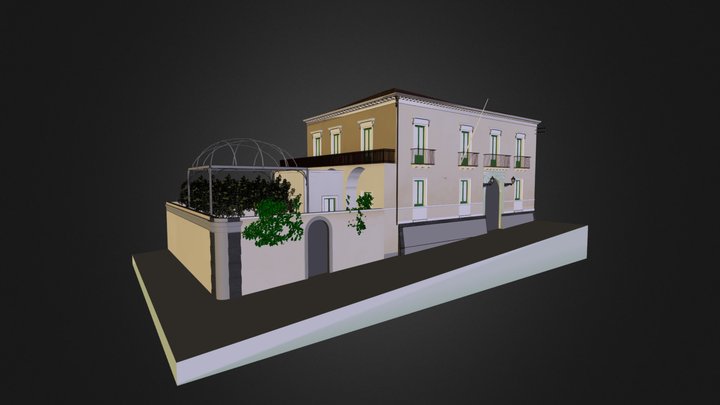 palazzo del municipio 3D Model