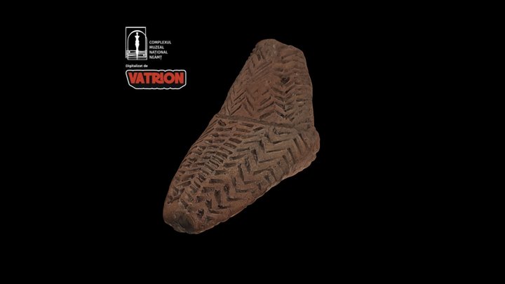Statuetă antropomorfă/Anthropomorphic statuette 3D Model