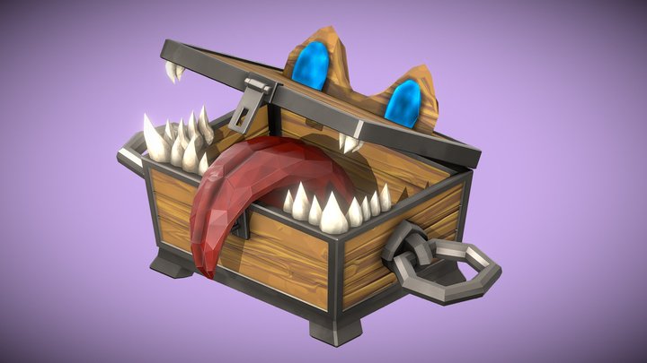 Textured Mimic 3D Model