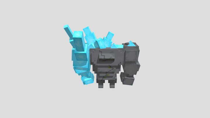 Diamond Rock Creature 3D Model