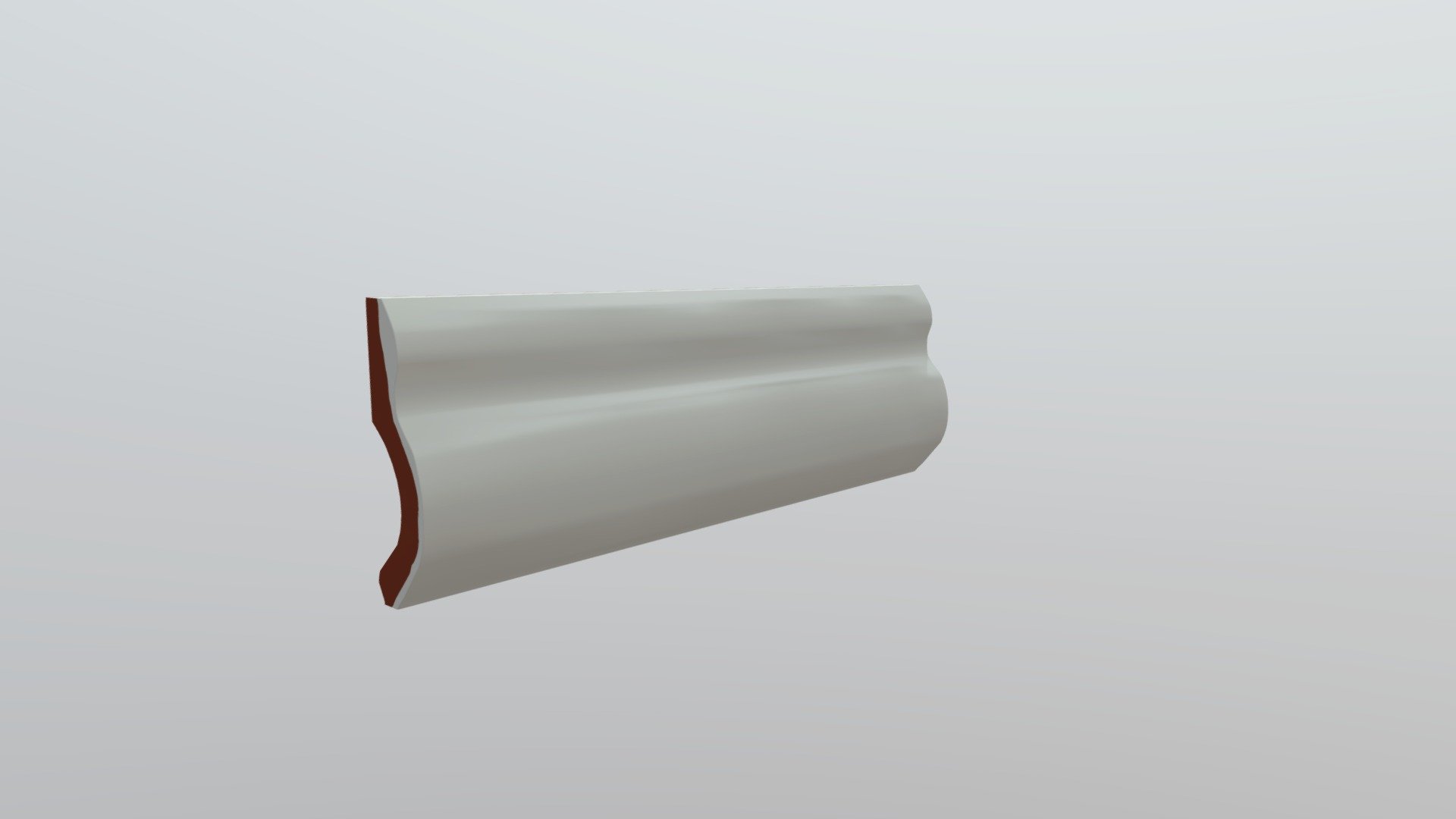 Moldura Antic Mate White