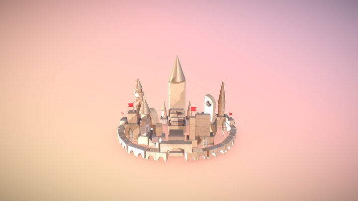 Wk8b_castle_Xiyin_Zhou 3D Model