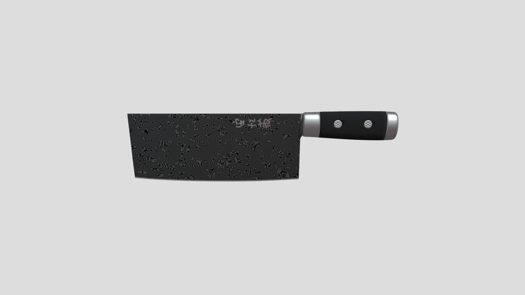 Damascus Chinese Cleaver
