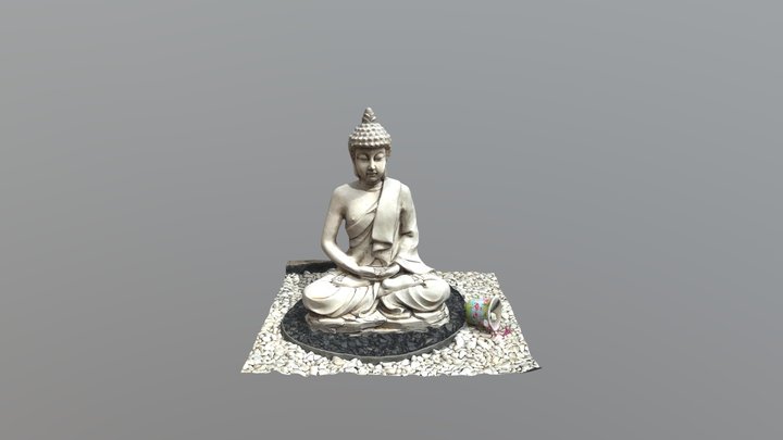 Statue Boudha 3D Model
