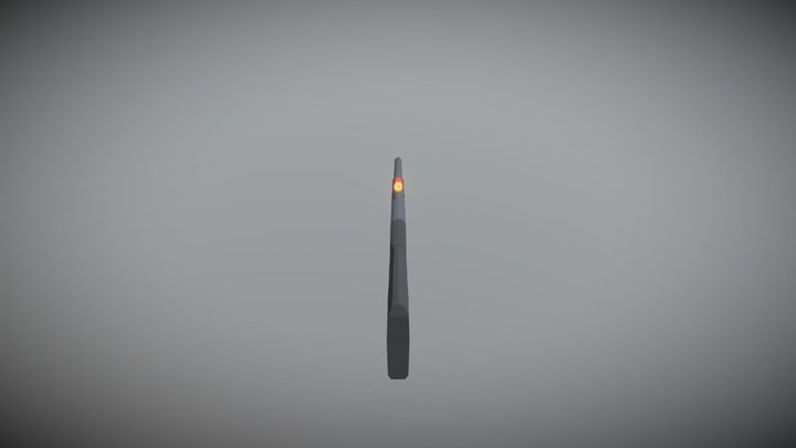 Low Poly Remington 870 Shotgun 3D Model