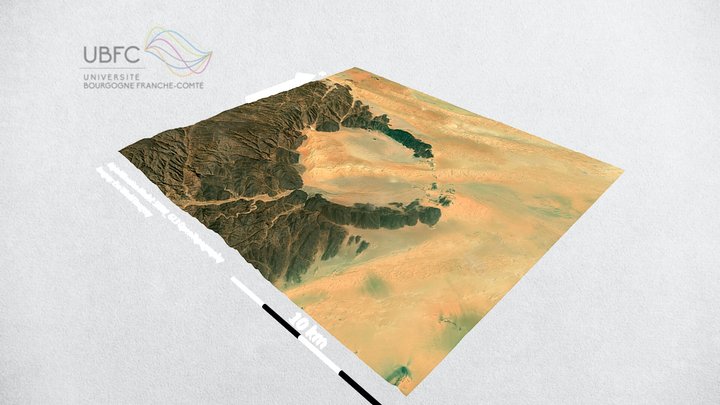 Dunes d'Arakao (Niger) 3D Model