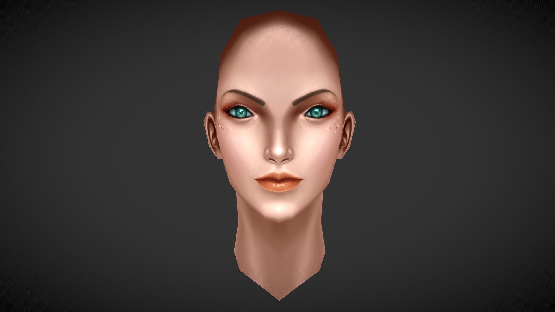 Face - Download Free 3D Model By Kingofart [d616b92] - Sketchfab