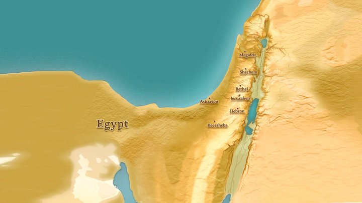 Canaan in the Age of the Patriarchs 3D Model