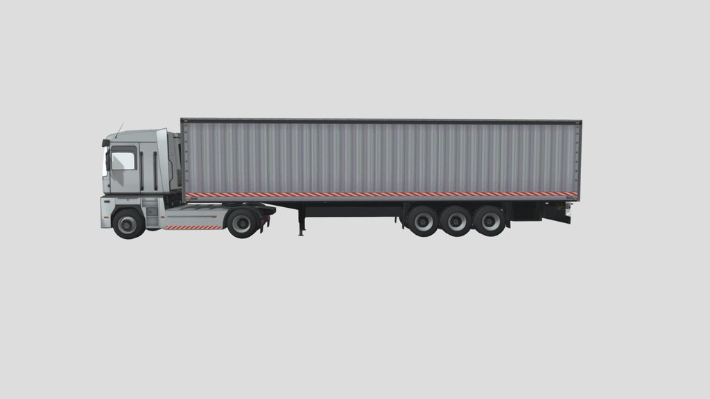 Low Poly Truck