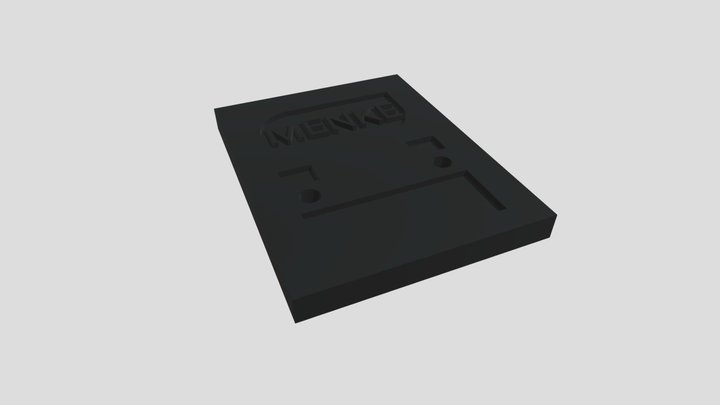 Smartmeter auslesen: Lesekopf Deckel 3D Model