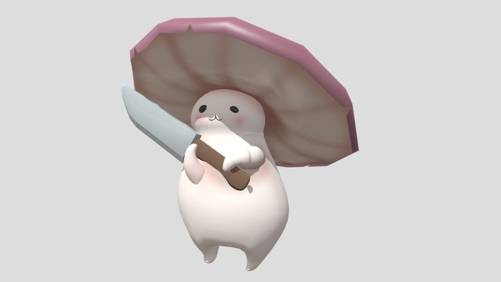 Mushroom Boy – Free 3D Model STL