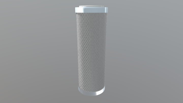 CB 003 - Carbon Block 9.3/4” encaixe 3D Model