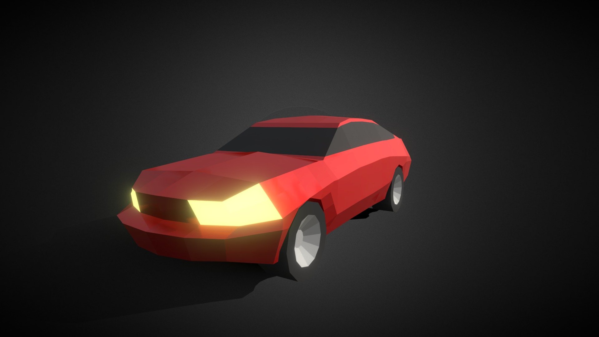 Lowpoly Mustang - Buy Royalty Free 3D model by Oniigirii [d61c19f ...