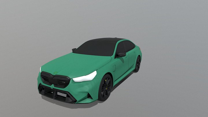 2024 BMW M5 Sedan 3D Model