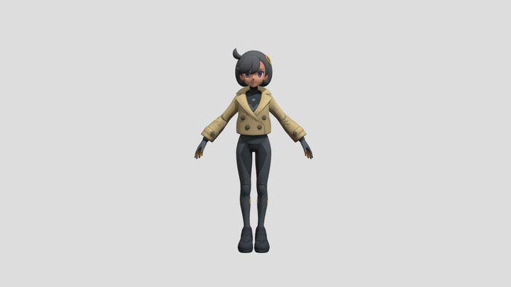 Emma Pokémon legends Z-A 3D Model